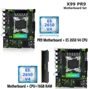 Motherboard Set LGA 2011-3 Kit Xeon E5 2650 V4 PR9 X99 CPU Processor with 1X16=1