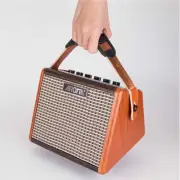 AROMA AG-15A 15W Portable Acoustic Guitar Amplifier Amp BT Speaker UK Stock