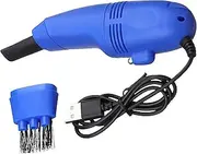 EZONEDEAL Keyboard Vacuum Cleaner Mini - Electric Portable Mini Vacuum Cleaner, USB Car Vacuum Cleaner for Desk, Kitchen Sewing Machine Cleaning Dust, Laptop Cleaner, Computer Accessories, (Blue)