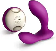 LELO Hugo Male Prostate Massager, Remote Controlled Prostate Massager Toy for Men, Deep Rose