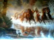 " Born to Run " 1000 piece Jigsaw Puzzle by MARK KEATHLEY 27 " X 20 "