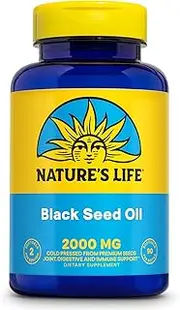 Nature s Life Black Seed Oil 1000 mg 90 Softgels