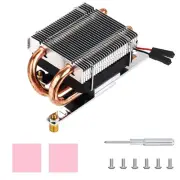 CPU ICE Cooling Fan U-Shaped Copper Tube Low-Profile Part For VisionFive2 Sets