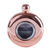 CLINQ Hip Flask with Window - Copper