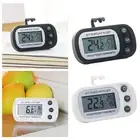 Fridge Thermometer with Probe LCD Display High and Low Temperature Digital