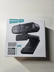 CamPark PC02 1080P Full HD USB Webcam Web Camera with Microphone