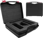 Mini Case, Travel Carrying Case for Mini Satellite, Hard Shell Water Resistant Portable Storage Bag with Handles & Shock Absorbing Foam Interior for Adapter