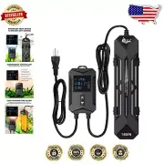 Intelligent Temperature Control Aquarium Heater, 64-95°F, Anti-Dry Protection