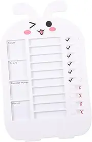 HOUDERCO Chart for Kids Children's Planning Reminder Behavior Chart Sturdy Material