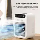 Rechargeable Mini Air Conditioner with Dual Speed for Personal Comfort