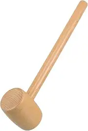 Abaodam Mini Wooden Hammer for Crafts Versatile Crab Lobster Mallet Shell Cracker for Art Projects Holiday Decorations and Pounding Breakable Chocolates Fine Craftsmanship