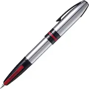 [Sheaffer] Icon PVD Appointments Medium Nib Fountain Pen, Chrome/Gloss Black