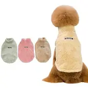 Dog Cat Coat Jacket Cute Stylish Winter Breathable Soft Washable Comfortable Outdoor Casual Daily Dog Clothing for Bichon Frise Pomeranian Baby Pet Papillon Sm