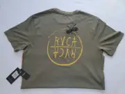 RVCA Horton Hivemind Tee Men's Pigment Graphic T-Shirt Olive NEW NWT Large