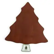 Christmas Tree Cheese Board & Spreader Set (2-Piece) - 13" Acacia Wood Cheese