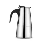 Stainless Steel Italian Mocha Pot Insulated Coffee Pot With European-style Conce
