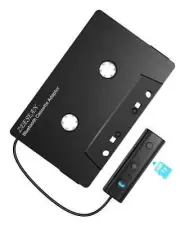 Car Bluetooth 5.1 Cassette Adapter Support TF Card,Car Audio Bluetooth Receiver