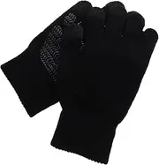 [Minkissy] Warm Touch Screen Gloves Winter Cycling Gloves Non-slip Design Stretchy Comfortable for Cold Weather Outdoor Activities