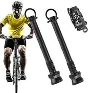 Cycling Caliper Spring Clips - Titanium Alloy Disc Brake Clamp Brake Pad Pin - Threaded Pins, Ultra-Light Riding Accessories for Road Bikes, Mountain Bikes