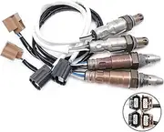 4x 234-9135 234-4595 Up&Downstream Air Fuel Ratio Lambda O2 Oxygen Sensor Compatible With Nissan Altima Sadan Quest Infiniti JX35 QX60 3.5L