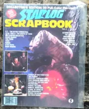 Starlog Scrapbook Vol. 2 / 30 Full-Color Pin-Ups! Blade Runner! 1983 Vintage.