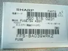 Sharp microwave fuse/switch assembly
