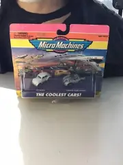 MICRO MACHINES BEETLE White Gig Volkswagen Super car Corvette Callaway Natural