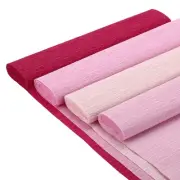 8Pcs Crepe Paper Roll 8.2ft Long 98 Inch Wide for Decoration, Multicolor