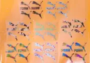 Vynil logo HTV IRON ON 32Pcs 2"×1.5"inch approx,8 colors