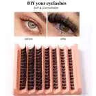 Wispy Individual Cluster Lashes Faux Mink Soft False Eyelash Women Beauty
