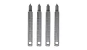 (4pcs - Silver) Majek Golf Groove Sharpener for Wedges & Irons-Perfect Golf Gift