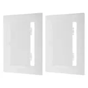 8x6 Inch(195x145mm) Removable Hinged Access Panel, 2 Pcs Access Doors, White