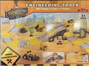 Engineering Track Playset Engineering Truck City Mobilization / 206PCS Ages 3+