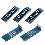 5Pcs Geekcreit 0.91 Inch 128x32 IIC I2C Blue OLED LCD Display DIY Oled Module SSD1306 Driver IC DC 3.3V 5V For PIC