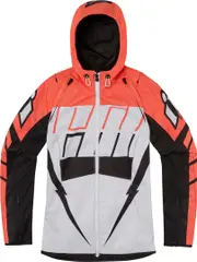 Icon Airform Retro Ladies Textile Jacket, pink, Size XL for Men
