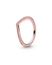 Pandora Rose Gold Wishbone Ring - £55 - Size 52