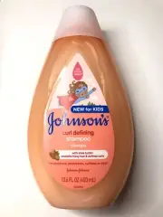 Johnson's Curl-Defining Tear-Free Kids' Shampoo with Shea Butter 13.6 Fl. Oz