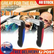 2 in 1 Car Door handle for Disabled Portable Car Cane Grab Bar Mobility Aid Kit