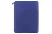 Filofax 32cm A4 Metropol Zipped Folio Personal Organiser w Ruled Notepad Navy