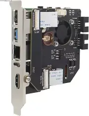 KVM-A8 Pcie Version for Raspberry Pi 4 Model B KVM over IP Support KVM V3 Poe AT