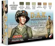 LifeColor Set CS58 D.A.K. Uniform Colours German Military Uniforms WWII African Corps
