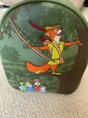 Loungefly Disney Robin Hood Sherwood Forest Mini Backpack NWT