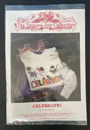 The Vanessa-Ann Collection Counted Cross Stitch Design a Sweatshirt • Snowmen