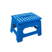 Lightweight Folding Portable Camping Chair Outdoor Blue Stool