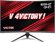 GNV32DBE 32-Inch Curved Gaming Monitor | 2560X1440P QHD | 165Hz | 120% Srgb | Fr