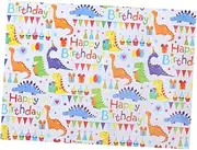 Amosfun 20pcs Gilt Wrapping Paper Packaging Paper Wrapper for Cartoon Birthday