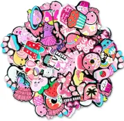 30,50,100 Random Bulk Shoe Charms, Cute Croc Charms Pack for Kids Adults Shoe De