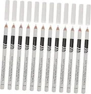 Mikinona 12pcs Waterproof Eyeliner Pencils Makeup Pens Set White Highlighter Eyeliner Pencil Eye Makeup Tools for Women