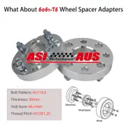 2PCS 30mm Wheel Spacers 4Stud 12x1.25 For Nissan SKYLINE R32/R33 S13/14/15 -6%
