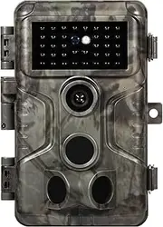 GardePro A3 Trail Camera 48MP 1296p H.264 HD Video Clear 100ft No Glow Infrared Night Vision 0.1s Trigger Speed Motion Activated Waterproof Cam for Wildlife Deer Game Trail